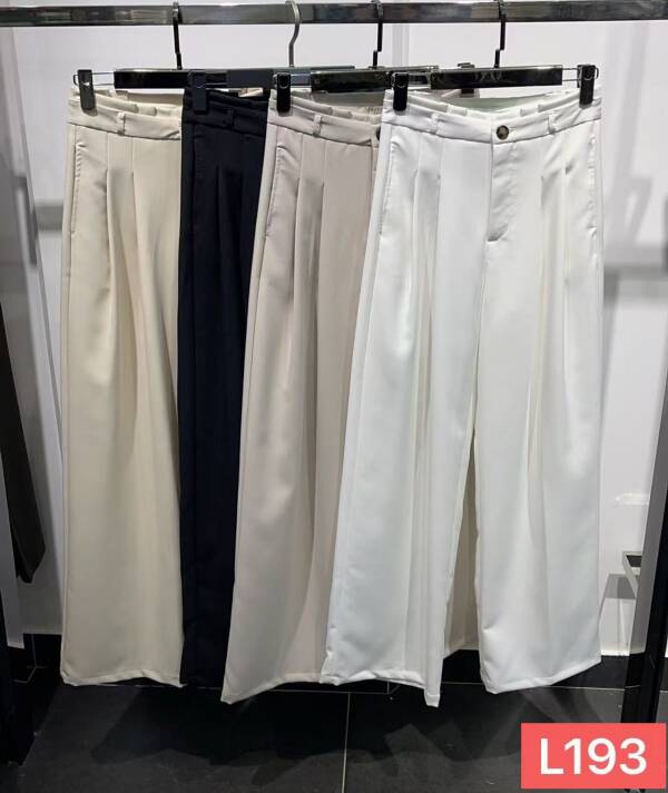 Spodnie damska materiałowe Roz S-2XL, Mix Kolor Paczka 8 szt